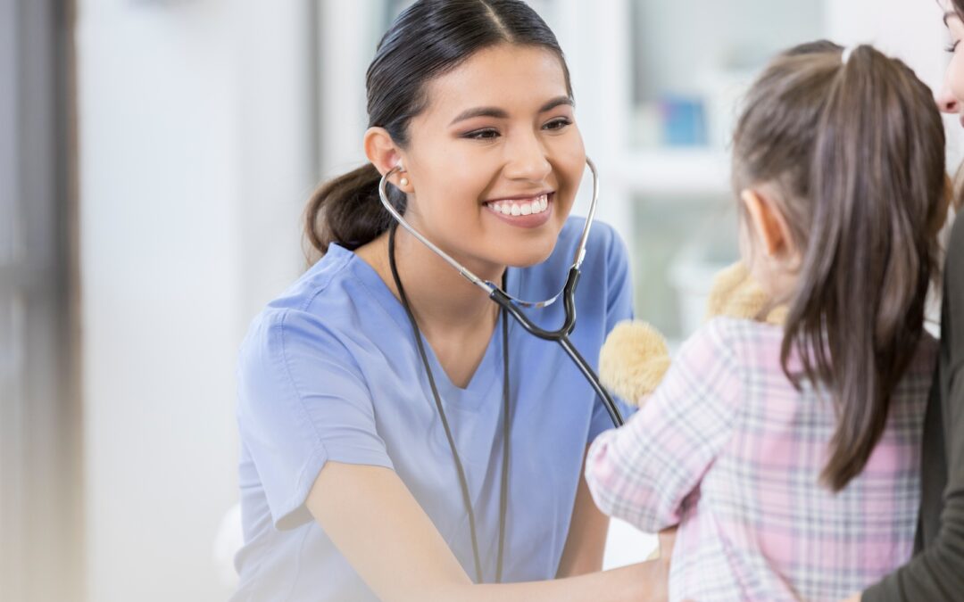 Train for a Healthcare Career While Your Kids Learn Too