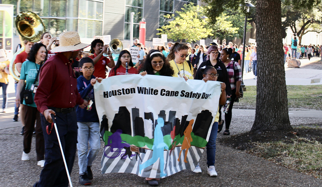 Over 750 Attend Houston’s Annual White Cane Safety Day Event