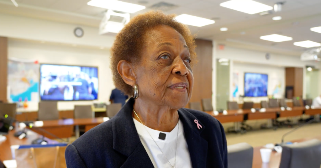 A picture of Bobbie Henderson at the Workforce Board.