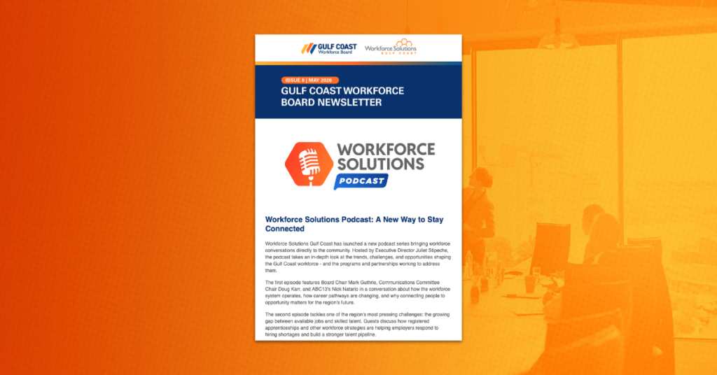 Workforce Solutions Newsletter cover.