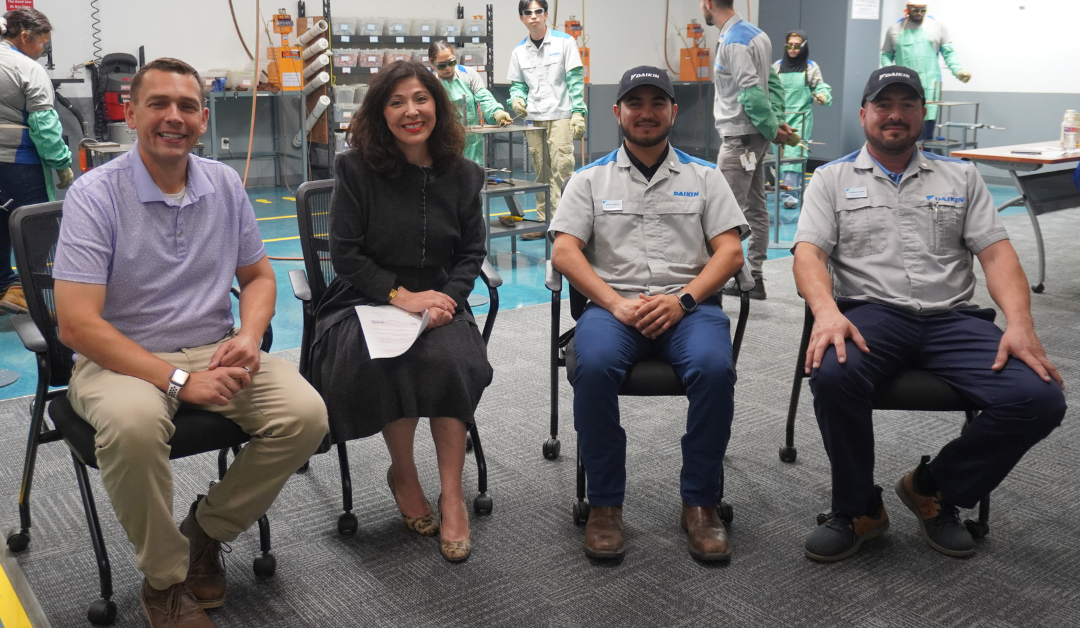 Inside One of North America’s Largest Manufacturing Facilities: Workforce Solutions Highlights Career Opportunities at Daikin