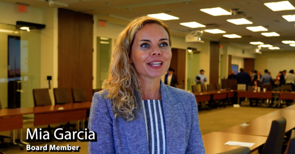 Mia Garcia, member of the Gulf Coast Board.