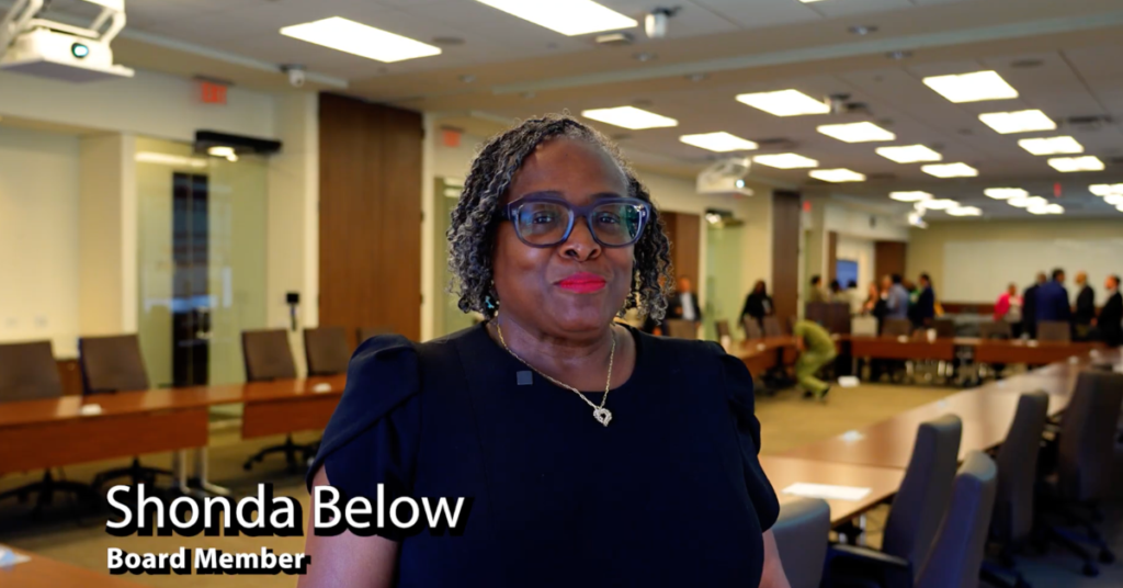 Shonda Below, member of the Workforce Gulf Coast Board.