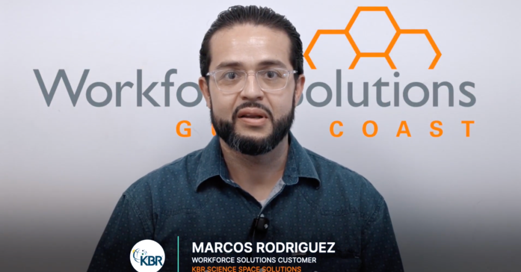 Marcos Rodriguez, Workforce Solutions Customer telling his experience.