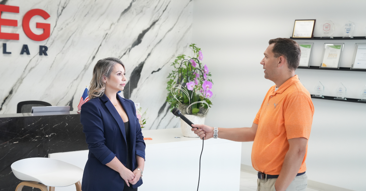 An interview for the section "Who's Hiring" with a SEG representative.