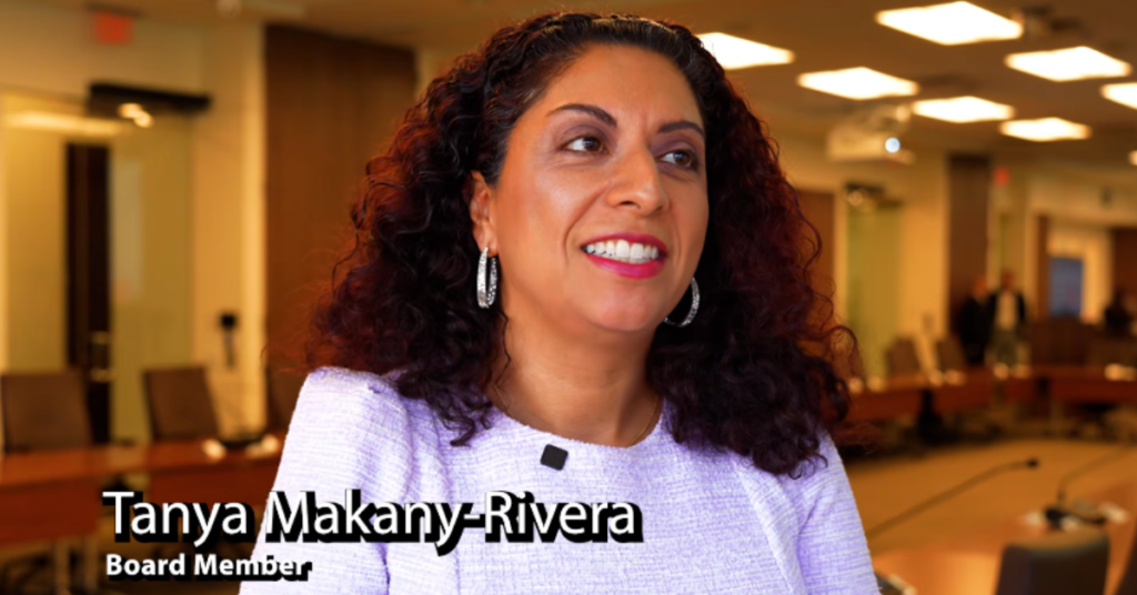 Tania Makany-Rivera, Director of External Legislative Affairs for AT&T and members of the Workforce Board.