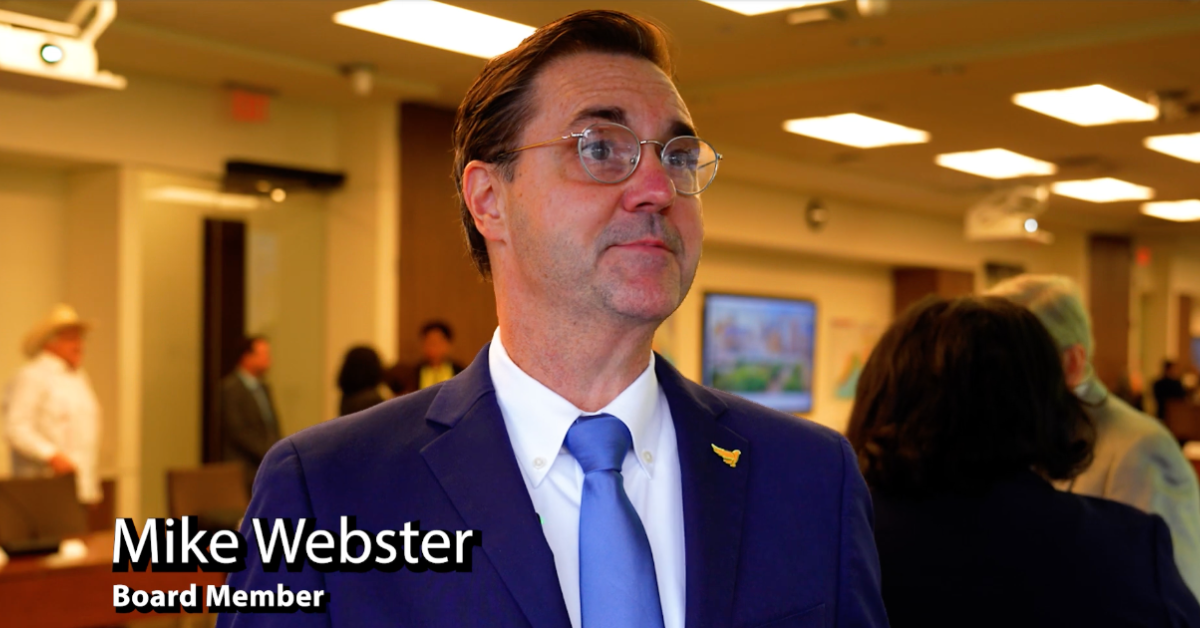 Mike Webster Mike Webster, President of Houston City College Southeast, and member of the Workforce Solutions Board.